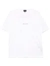 Giorgio Armani Crewneck Short-sleeved T-shirt In White