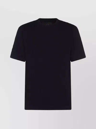 GIORGIO ARMANI CREW NECK TEXTURED FABRIC