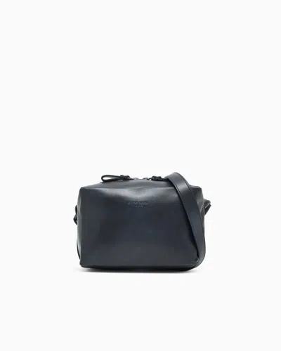 Giorgio Armani Crossbody Bags In Blue