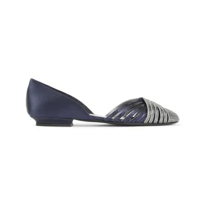 GIORGIO ARMANI DARK BLUE LEATHER SANDALS