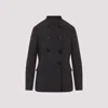 Giorgio Armani Tailored Jacket With Double-breasted Button Detailing In Black