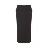 Giorgio Armani Knee-length Tailored Skirt With Subtle Back Slit In Animal Print