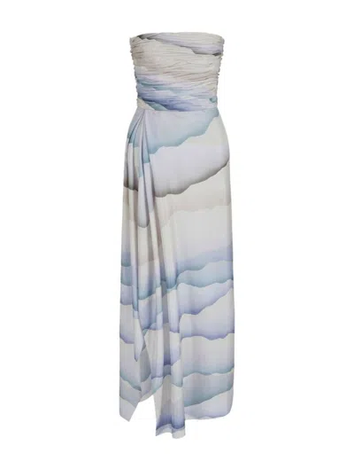 Giorgio Armani Day Evening Dress In Printed