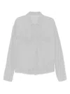 Giorgio Armani Denim Jacket In Grey