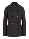 Giorgio Armani Tailored Jacket With Double-breasted Button Detailing