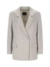 Giorgio Armani Double-breasted Blazer - Grey
