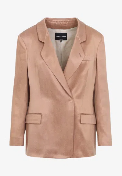 GIORGIO ARMANI DOUBLE-BREASTED BLAZER