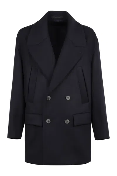 GIORGIO ARMANI DOUBLE-BREASTED PEACOAT