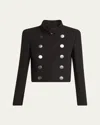 Giorgio Armani Double-breasted Short Jacket