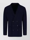 Giorgio Armani Double-breasted Tailored Jacket With Back Vent