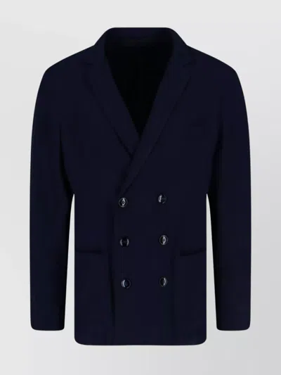 Giorgio Armani Double-breasted Tailored Jacket With Back Vent