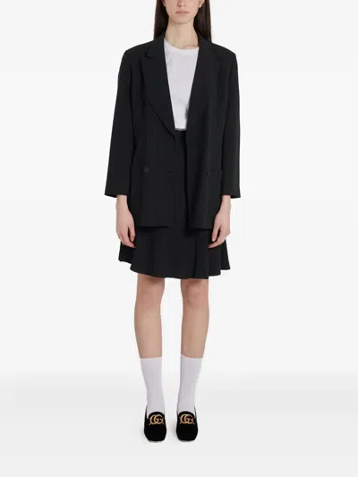 Pre-owned Giorgio Armani Double-breasted Wool Blazer