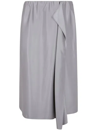 GIORGIO ARMANI GIORGIO ARMANI DOUBLE SATIN SILK SKIRT CLOTHING