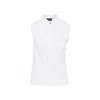 Giorgio Armani Draped Silk Shirt With High Collar In White