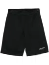 Giorgio Armani Drawstring Track Shorts In Black
