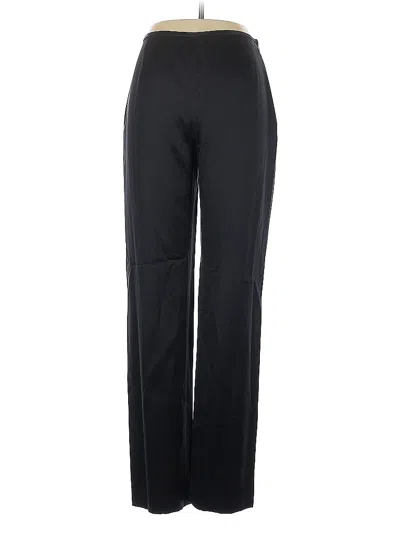 Pre-owned Giorgio Armani Dress Pants In Black