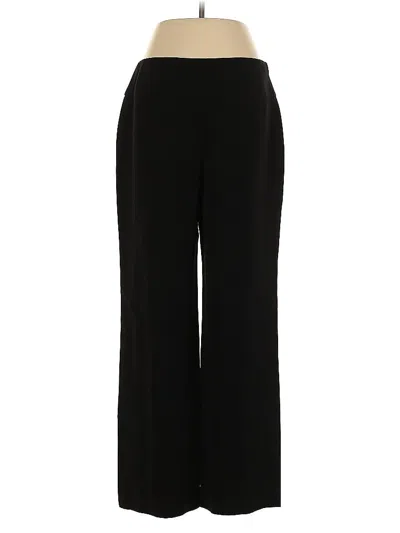 Pre-owned Giorgio Armani Dress Pants In Black