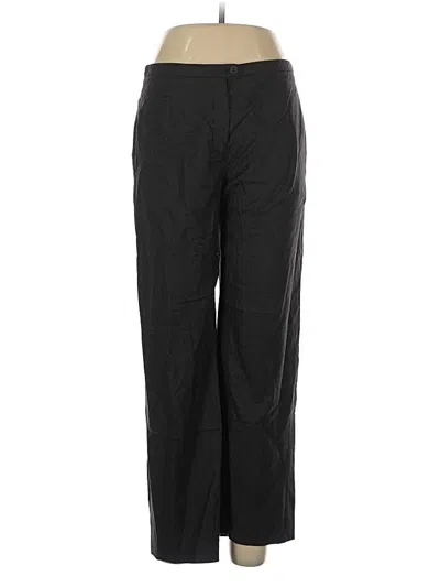 Pre-owned Giorgio Armani Dress Pants In Black