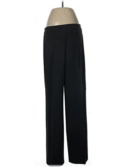 Pre-owned Giorgio Armani Dress Pants In Black