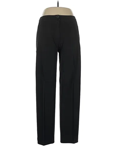 Pre-owned Giorgio Armani Dress Pants In Black