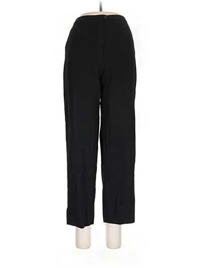 Pre-owned Giorgio Armani Dress Pants In Black