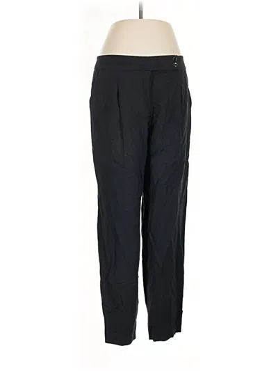 Pre-owned Giorgio Armani Dress Pants In Black