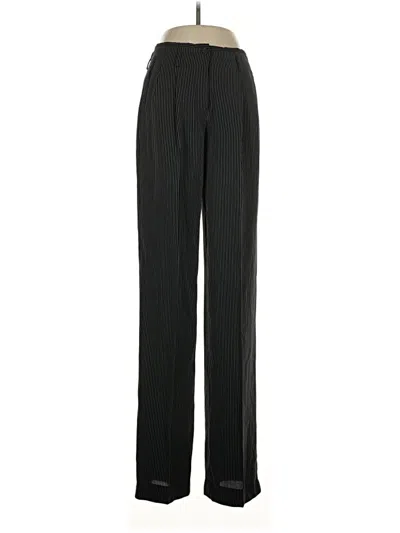 Pre-owned Giorgio Armani Dress Pants In Black