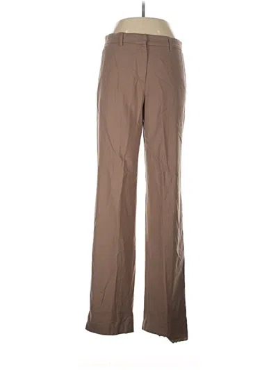 Pre-owned Giorgio Armani Dress Pants In Brown