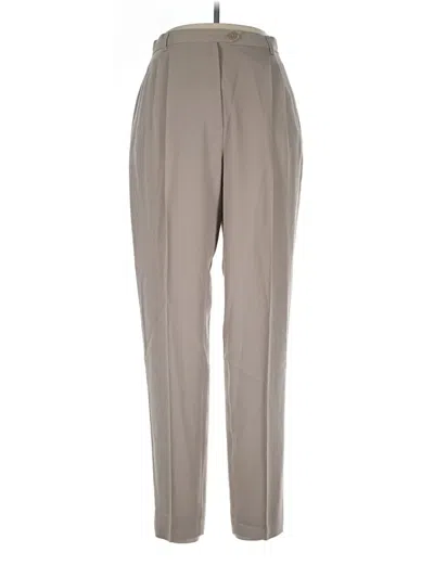 Pre-owned Giorgio Armani Dress Pants In Gray