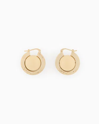 Giorgio Armani Earrings In Metallic