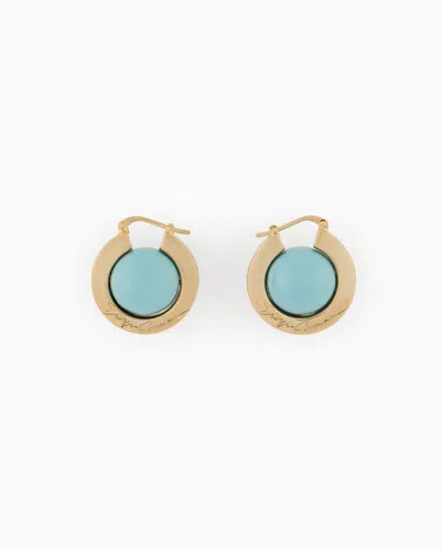 Giorgio Armani Earrings In Blue