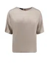 Giorgio Armani Eco-viscose And Cupro Top