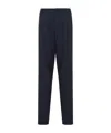 Giorgio Armani Elastic Waist Casual Pants In Black