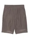 Giorgio Armani Elasticated Shorts In Gray