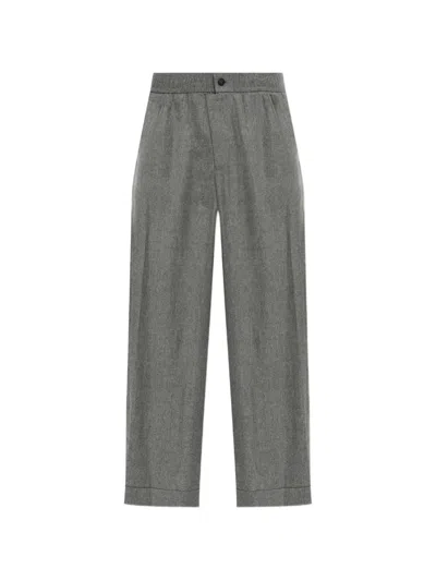 Giorgio Armani Straight Leg Pants Back And Side Pockets In Multi