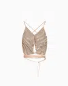 Giorgio Armani Embroidered Silk And Viscose Jersey Top