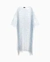 Giorgio Armani Embroidered Tulle Cape