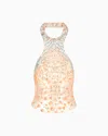Giorgio Armani Embroidered Tulle Top