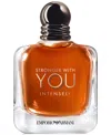 Giorgio Armani Emporio Armani Men's Stronger With You Intensely Eau De Parfum Spray, 3.4 Oz. In No Color