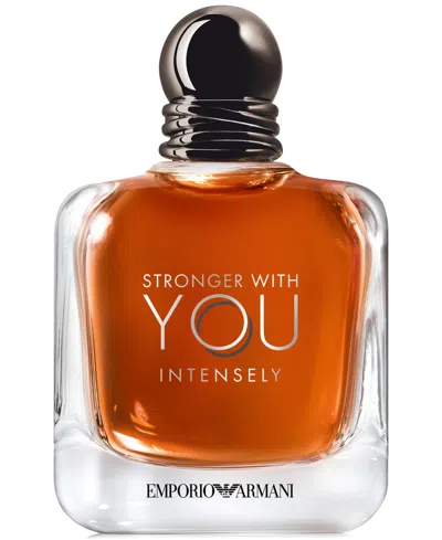 Giorgio Armani Emporio Armani Men's Stronger With You Intensely Eau De Parfum Spray, 3.4 Oz. In No Color