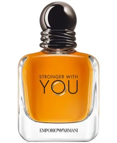 Giorgio Armani Emporio Armani Mens Stronger With You Eau De Toilette Fragrance Collection In White