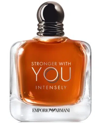 Giorgio Armani Emporio Armani Mens Stronger With You Intensely Eau De Parfum Fragrance Collection In No Color