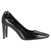 Giorgio Armani Emporio Armani Pointed Pumps In Black Patent Leather In Black