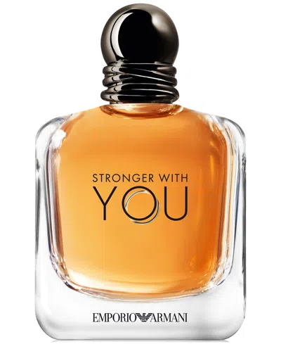 Giorgio Armani Emporio Armani Stronger With You Eau De Toilette Spray, 3.4 Oz. In No Color