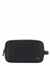Giorgio Armani Emporio Armani Sustainable Collection Wash Bag  In Black