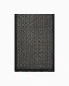 Giorgio Armani Étole En Cachemire Jacquard In Black
