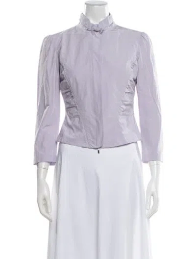 Pre-owned Giorgio Armani Evening Jacket In Purple