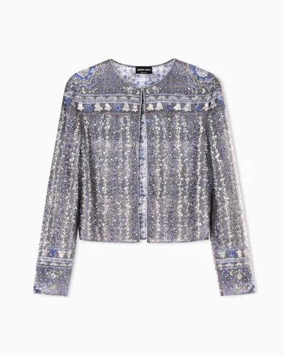 Giorgio Armani Evening Jackets In Gray