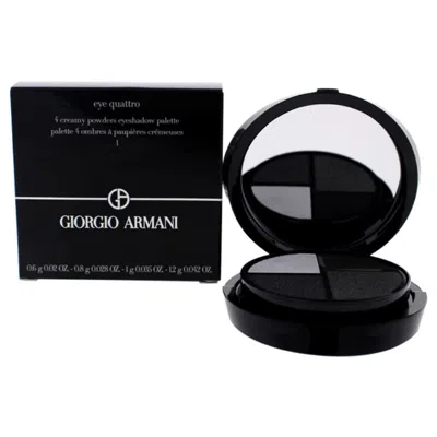 Giorgio Armani Eye Quatro Eyeshadow Palette - 01 Notorious By  For Women - 0.125 oz Eyeshadow In Transparent