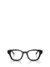 Giorgio Armani 47mm Rectangle Optical Glasses In Black